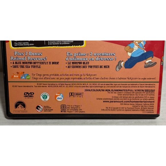 Go Diego Go! Diego Saves Christmas DVD - Picture 3 of 5
